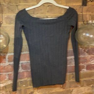 Bailey44 long sleeved gray shirt